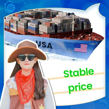 Cheapest fcl and lcl container service ocean sea freight forwarder shipping agent china shanghai to usa us new york