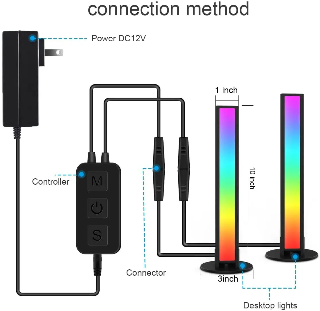 Symphony TV Computer Background Atmosphere Light  Voice Control Music Atmosphere Light Desktop Atmosphere Light