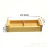 Carbonized bamboo two-compartment
