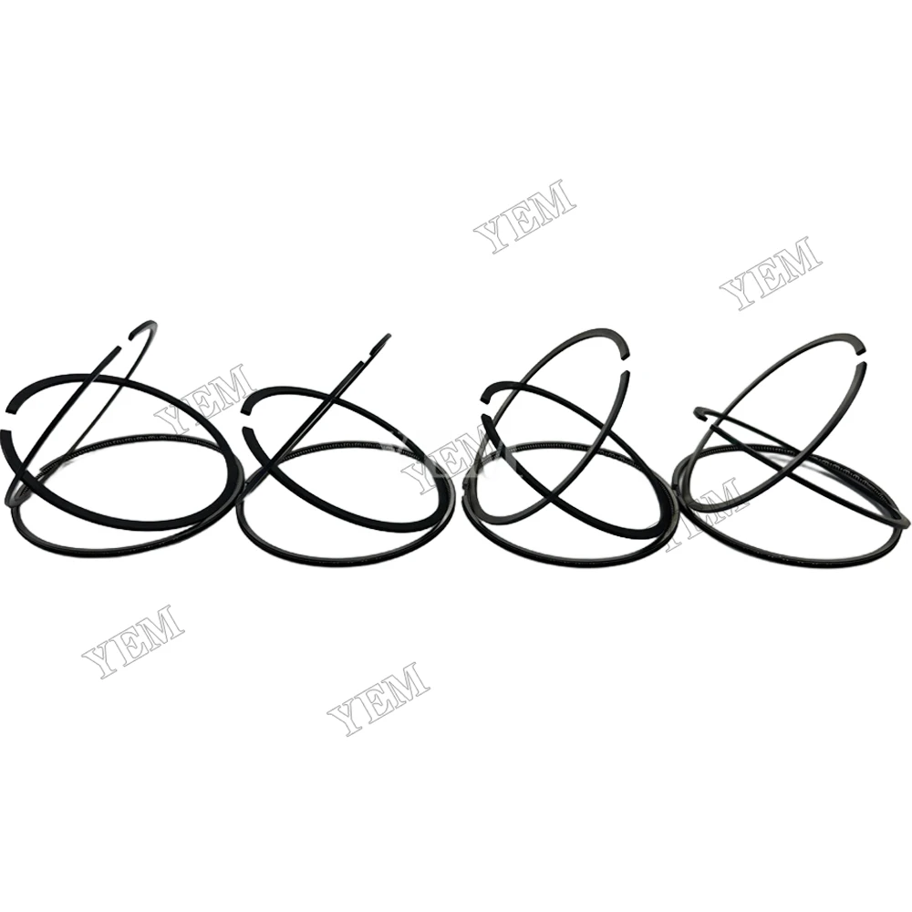 Parts Compatible for Yanmar 3TNB84T Piston With Rings Piston Assembly 3TNB84 Piston Kit Industrial Machinery Engine Parts