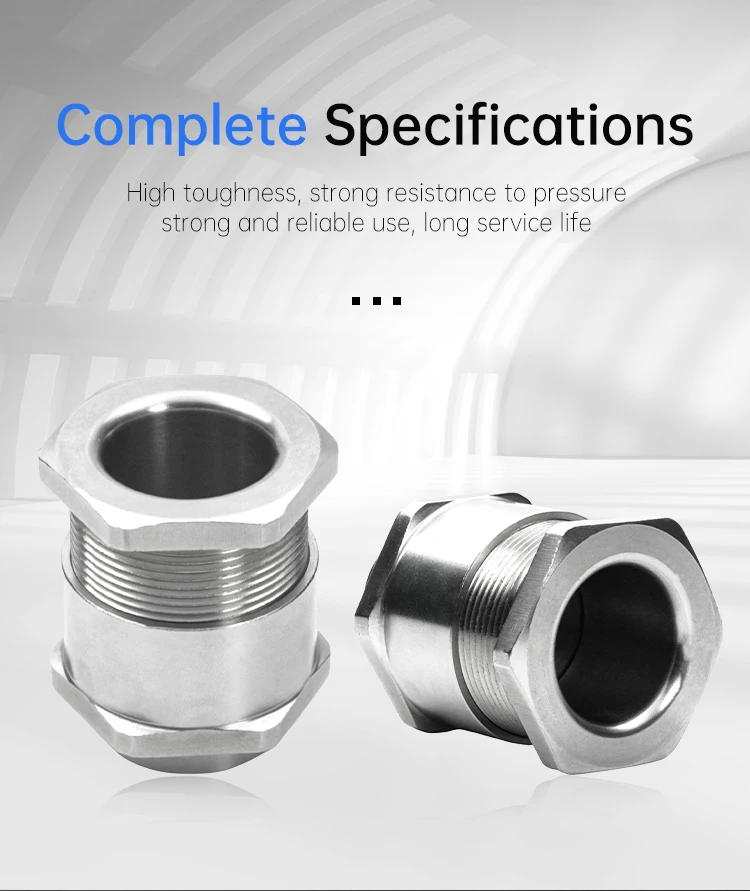 M18 M22 M24-30 Marine Stuffing Box Th Solidered Type Cable Gland Water ...