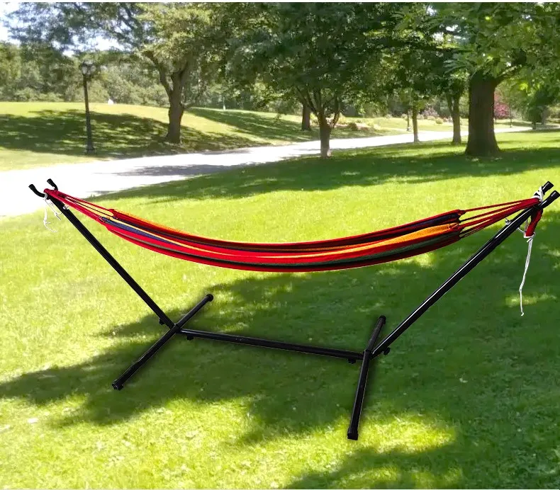 Сверхлегкий гамак с металлическим каркасом