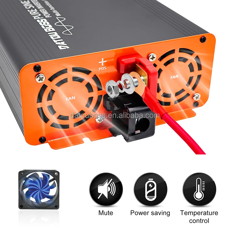 1500W DC 12VからAC 220V 50HZオフグリッドサージ電力3000W純粋な正弦 