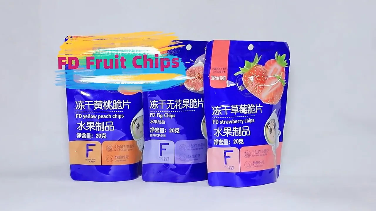 20g 4 Types Mixed Freeze Dried Fruit Snacks Freeze Dried Fruits And