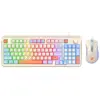 Ensemble clavier et souris K820, bleu lac, en russe.