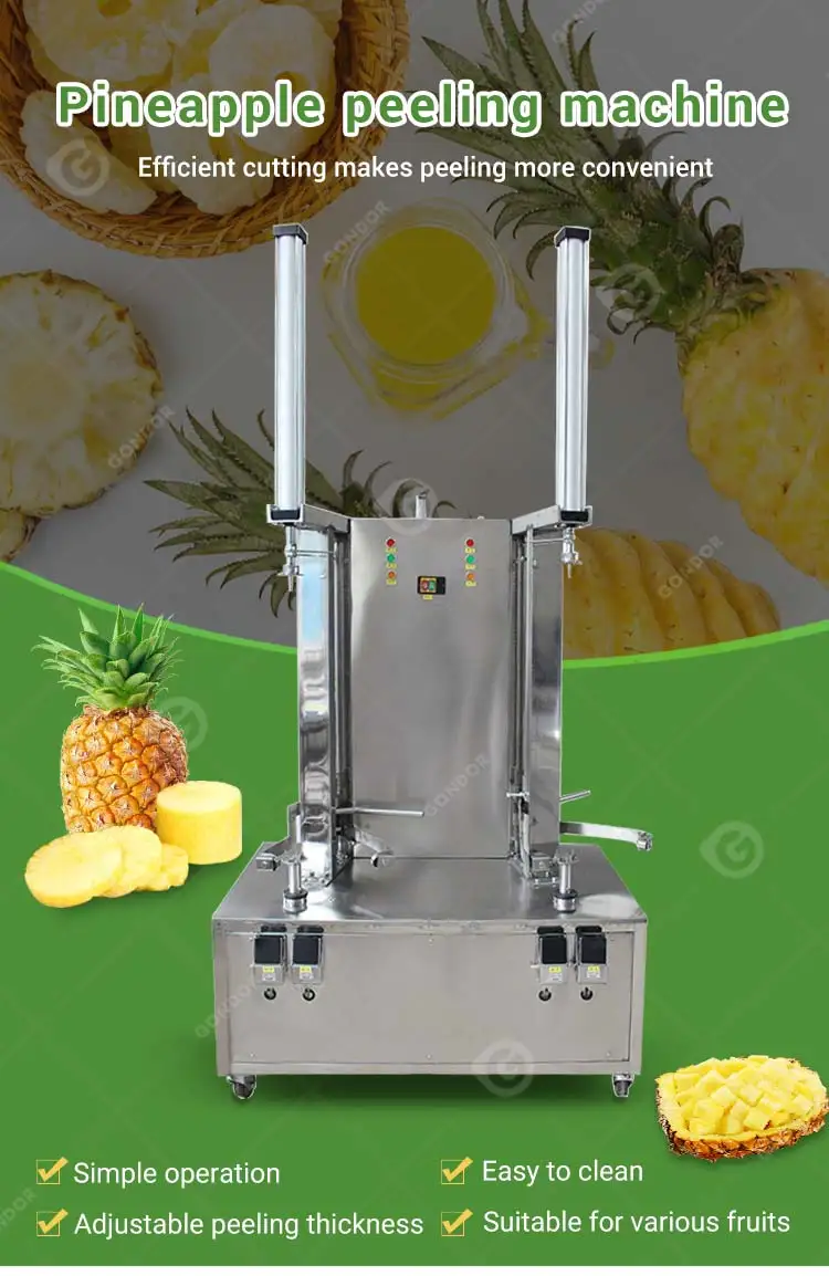 Automatic Wash Breadfruit Peeler Mango Pineapple Fruit Vegetable Coconut Peel Machine for Process