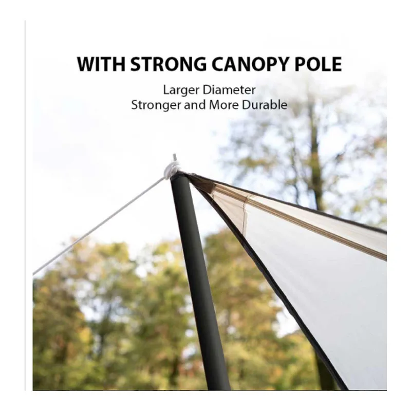 Custom awnings wholesale polyester rain fly camping tarp