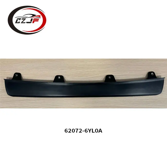 Fits 2024-2025 Nissan Sentra Front Bumper Lower Grille Gloss Black Fits 2024-2025 Nissan Sentra Front Bumper Lower Grille Gloss Black