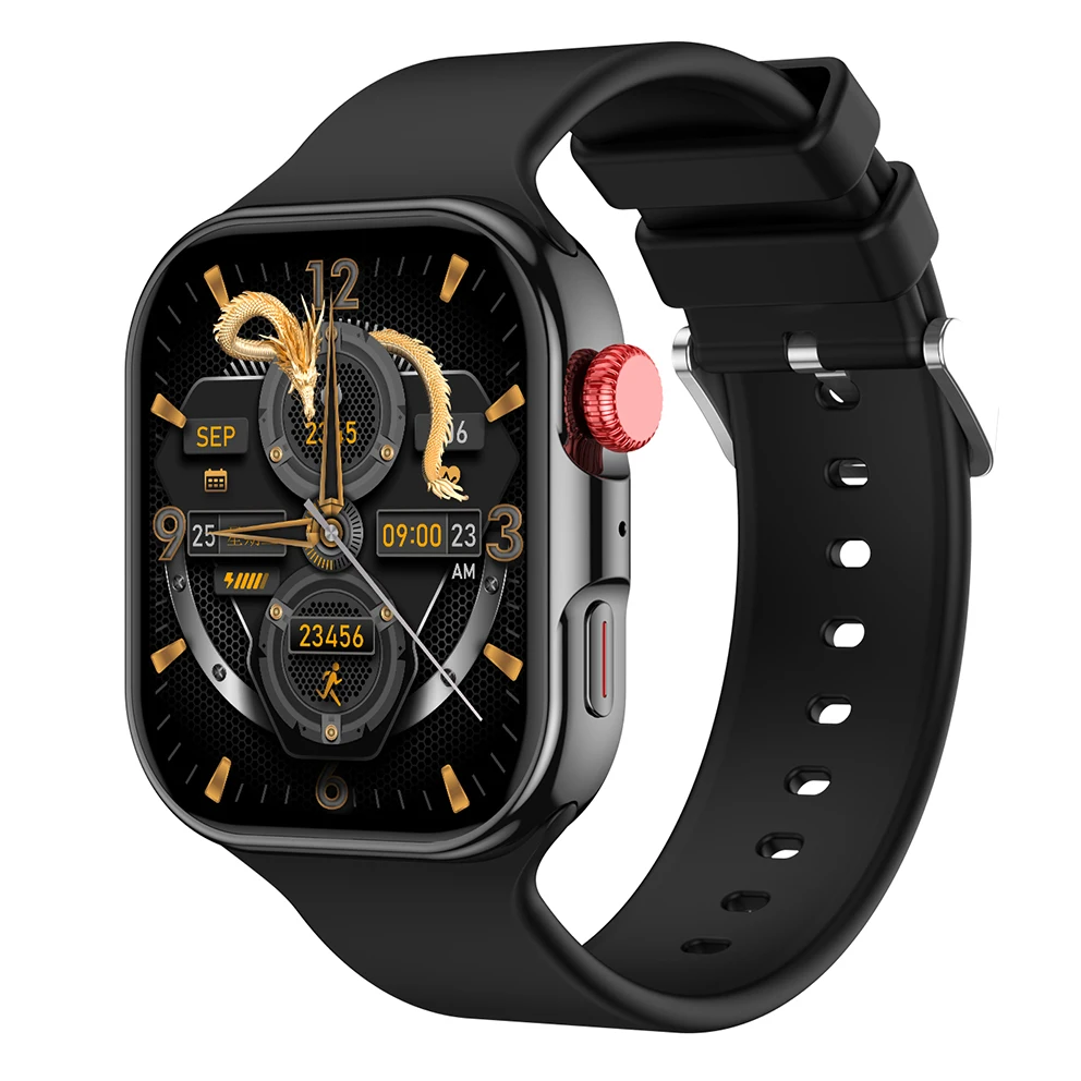 CY39 IP68 Waterproof Bluetooth Call Smart Watch with Heart Rate Blood Pressure Monitor for Outdoor Sports & Business
