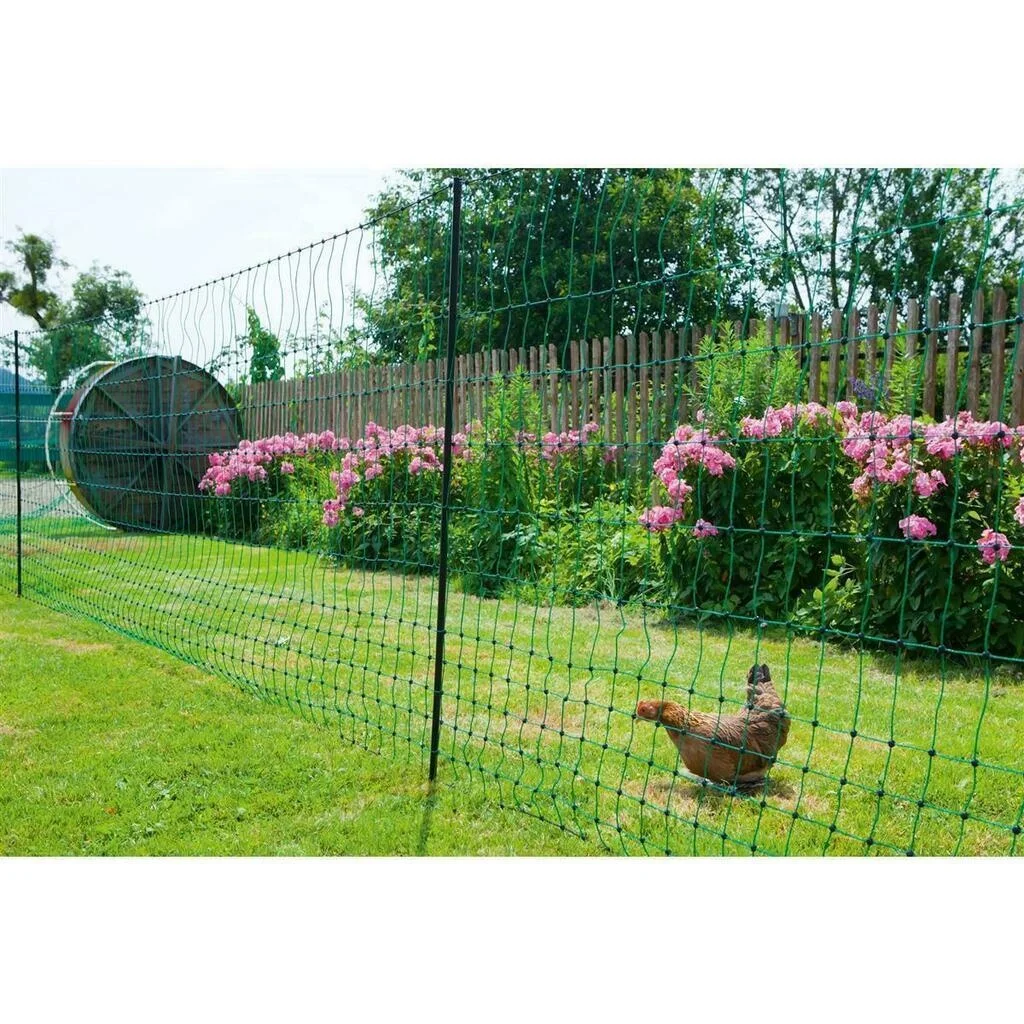 Premium Semi-Rigid Anti-Predator Electric Poultry Netting Fence Portable Pre-Assembled Electric Fencing for Chicken Sheep Goats