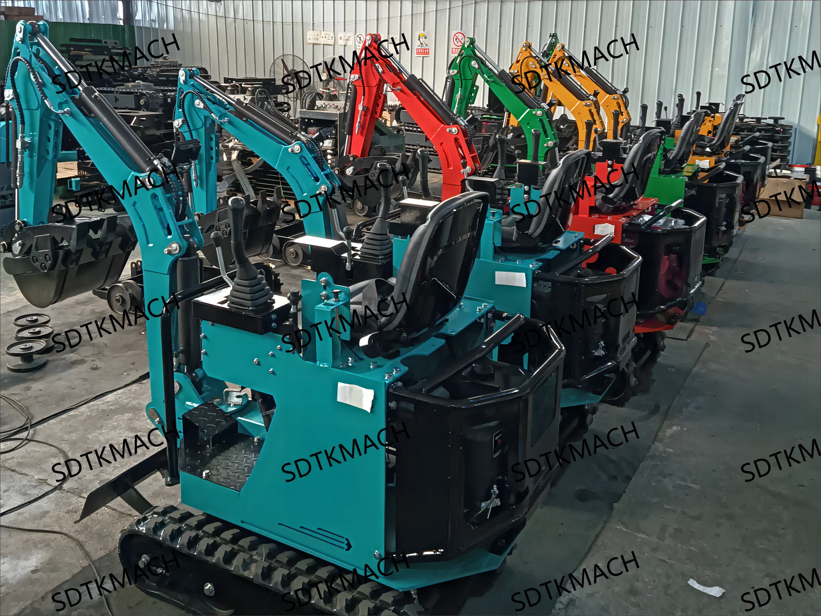 1000kg Micro Mini Excavator 1 Ton Hydraulic Mini Digger Small ...