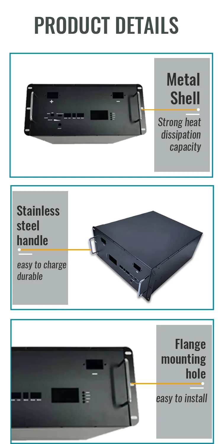 48V DIY Battery Box - Customizable Metal Case for 100ah-320ah