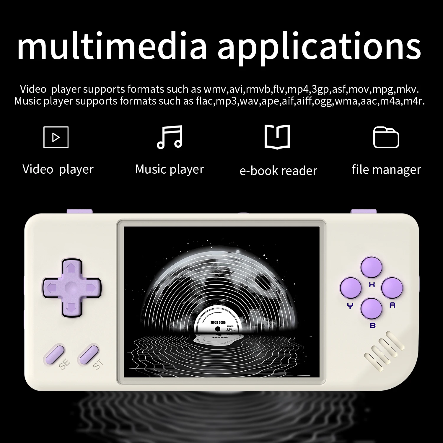Anbernic RG28XX Portable Retro Game Console - 30 Emulators
