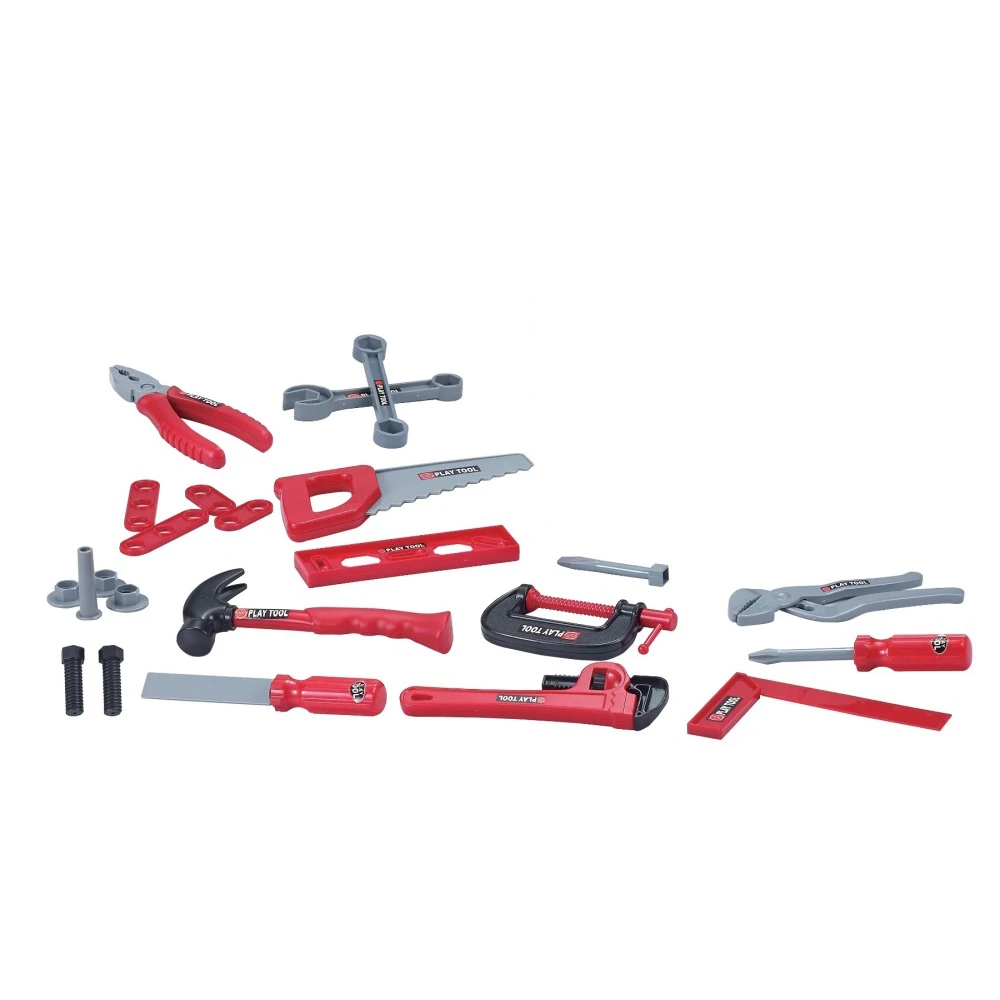 Unisex Plastic Wholesale tool box set play model case educational kids toys