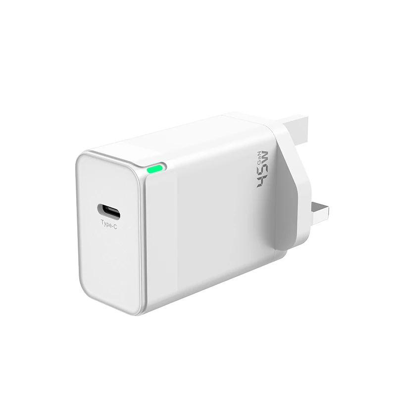 QC45W Portable Phone Charger for iPhone 12 Pro Max 13 11 for Xiaomi  Samsung-Fast Charging Type C PD Gan Material 45W Output