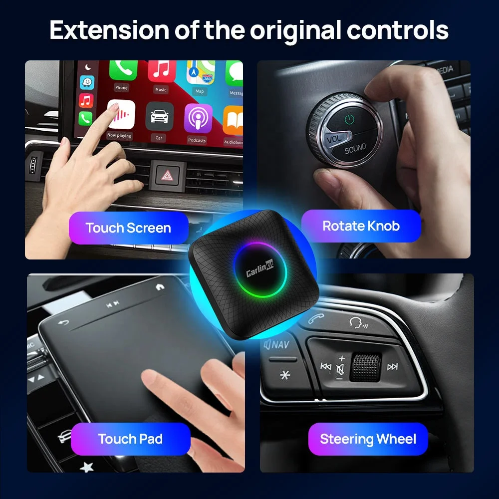 Carlinkit 8G+128GB Carplay Ai Smart Box - Android 13 Performance