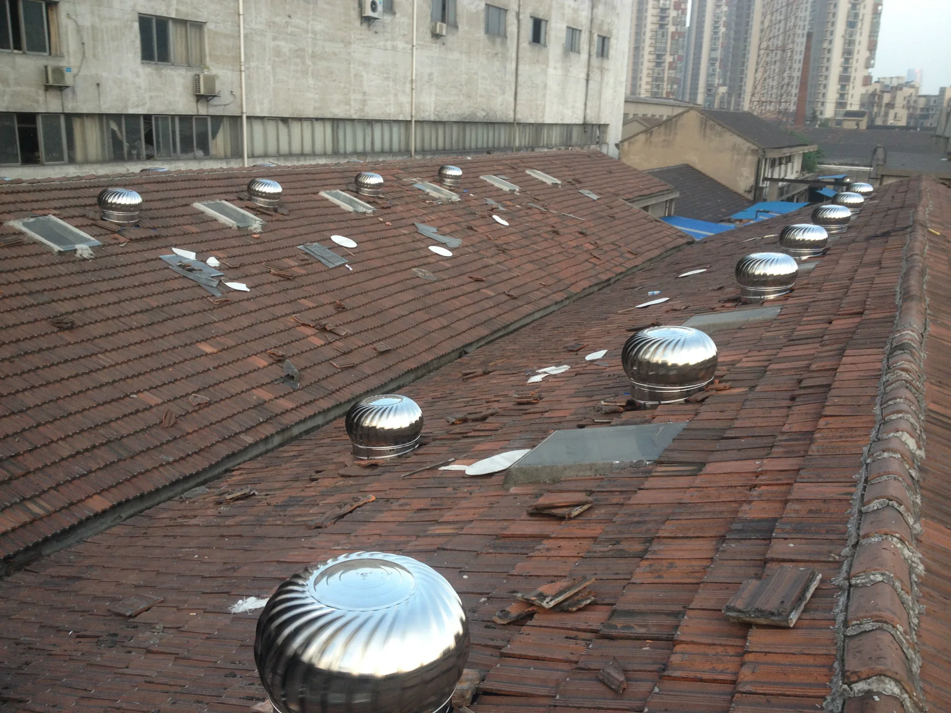 Steel Roof Exhaust Fan, Stainless, NO, no electric - detail 24