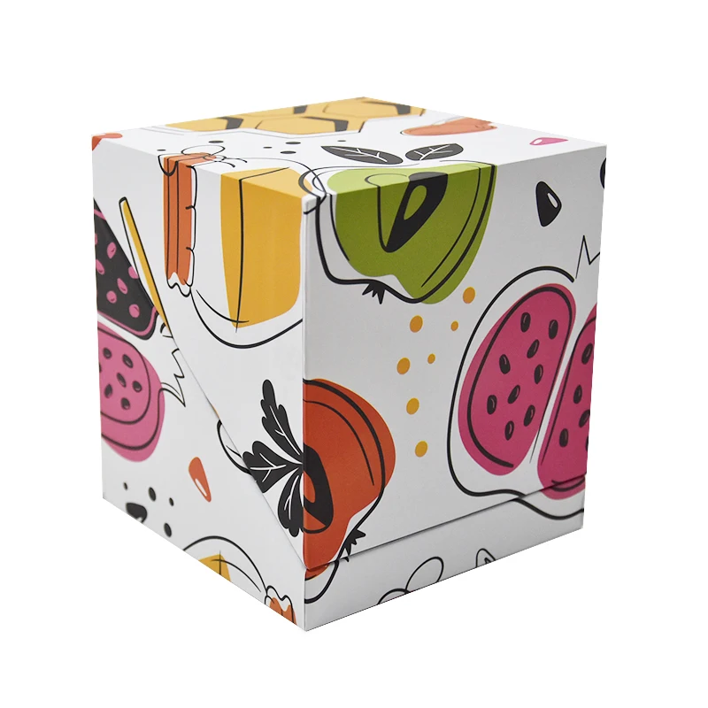 Premium Custom Printed Square Rigid Gift Box with Sponge Insert for Luxury Packaging