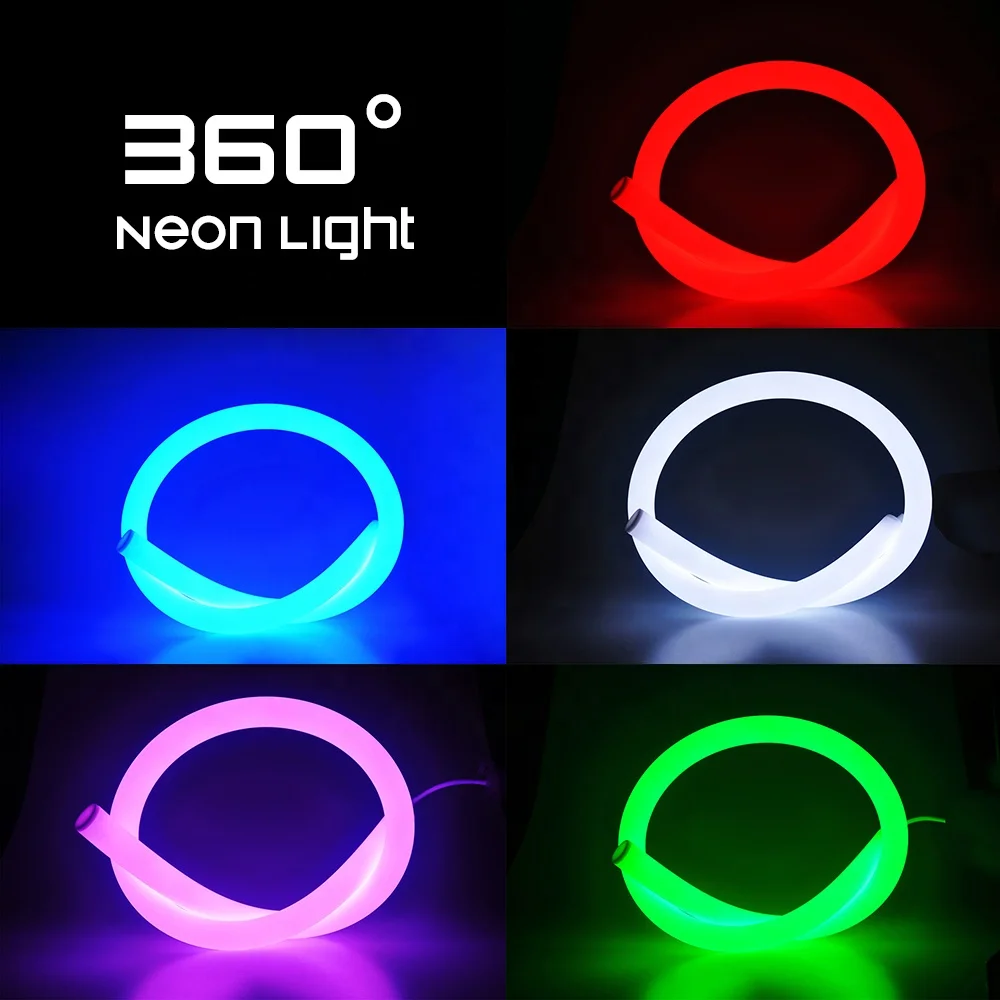 Round Silicon Tube 40mm 360 Degree Neon Flex - China LED, LED Strip