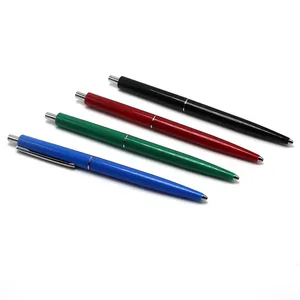 Hot Sales Customized Advertising Promotional Ballpoint Gift Plastic Slim Hotel Ball Pen