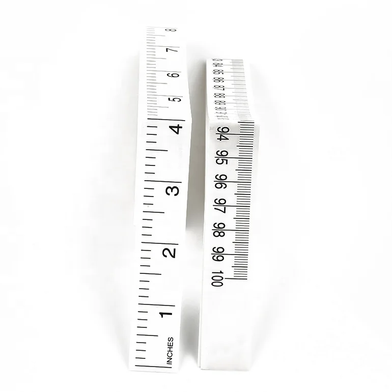 Buy Wholesale China Paper Measuring Tape Custom Logo Waterproof 1.5 M/60  Inch Paper Tape Measure & Paper Ruler at USD 0.12