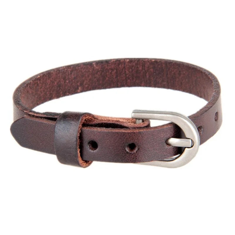 Wholesale Mens Leather Bracelet Wristbands Durable Stylish