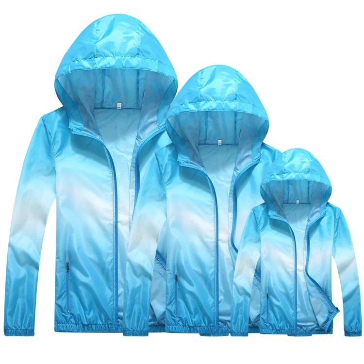 Hot Family Mom Dad Children Sunscreen Clothing Set Women and Men Outdoor Coat Family Matching Women Sports Jacket