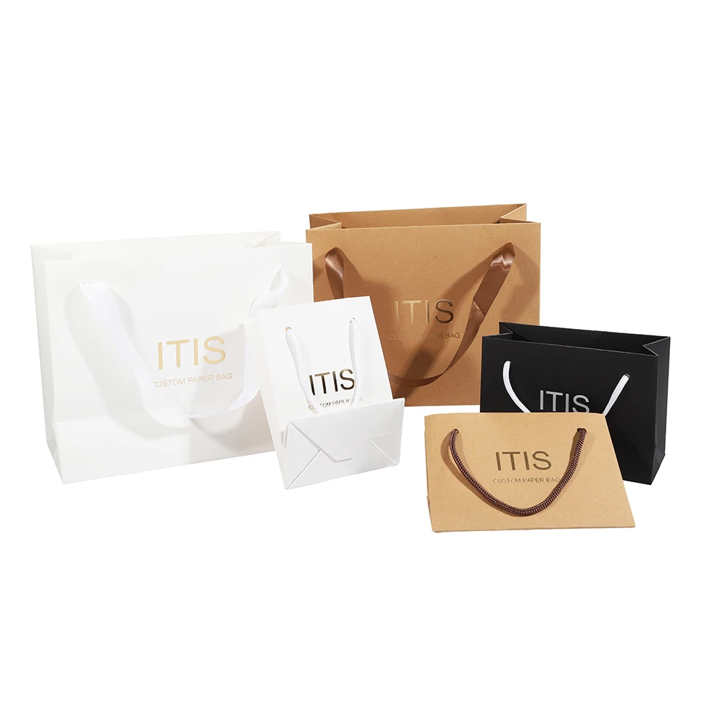 Eco-Luxe Custom Paper Bags | Premium Kraft Packaging with Your Logo for Sustainable Branding & Gifting