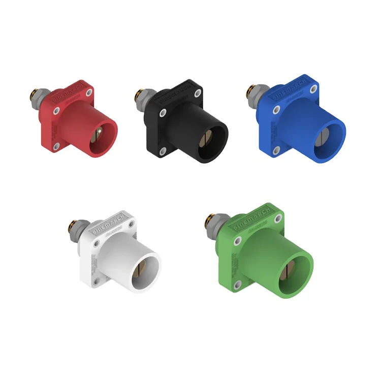 200A Male Power Panel Mount Camlock Connector Socket