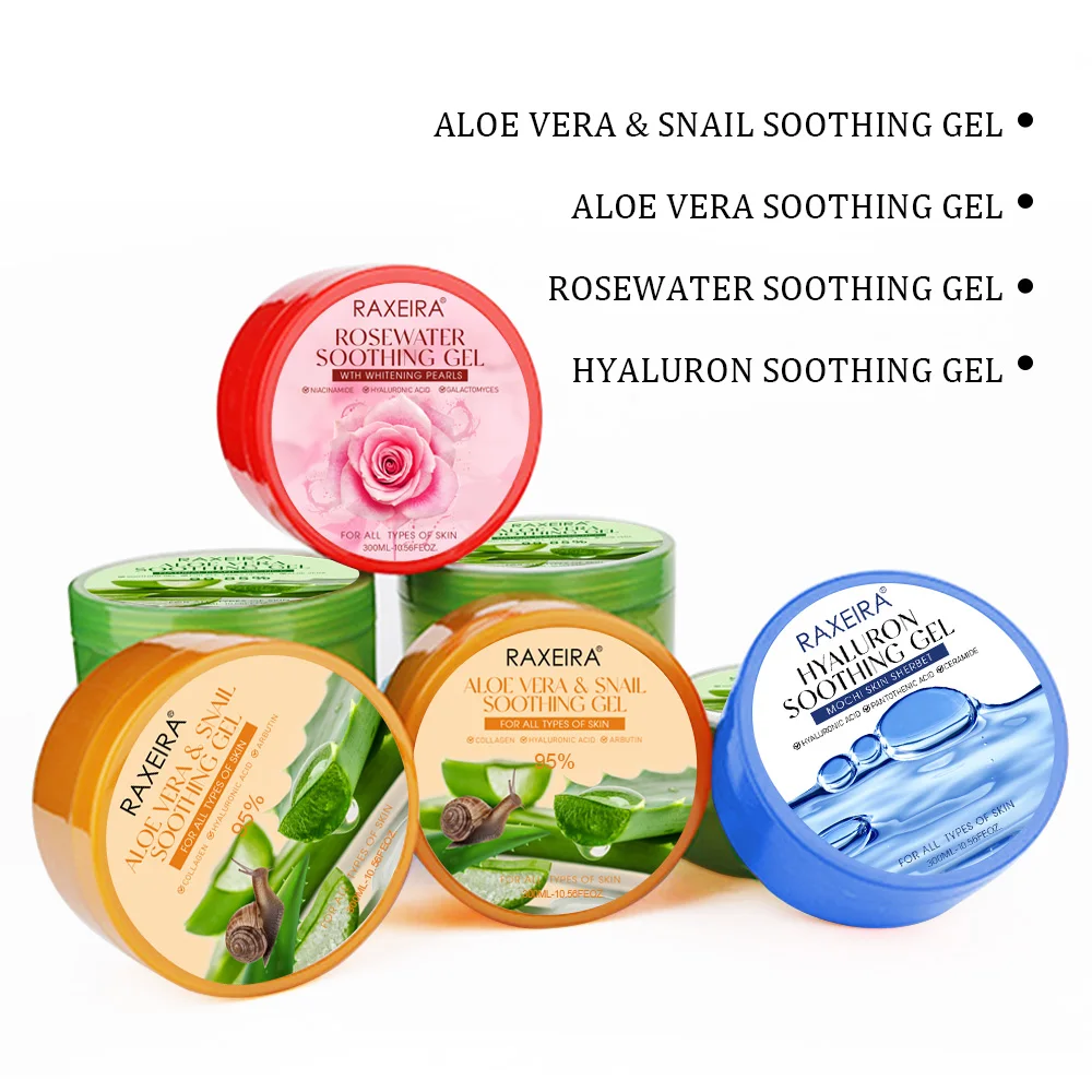 Private Label 100% Pure Aloe Vera Gel for Skin and Hair - Soothing & Hydrating Moisturizer FD60164112