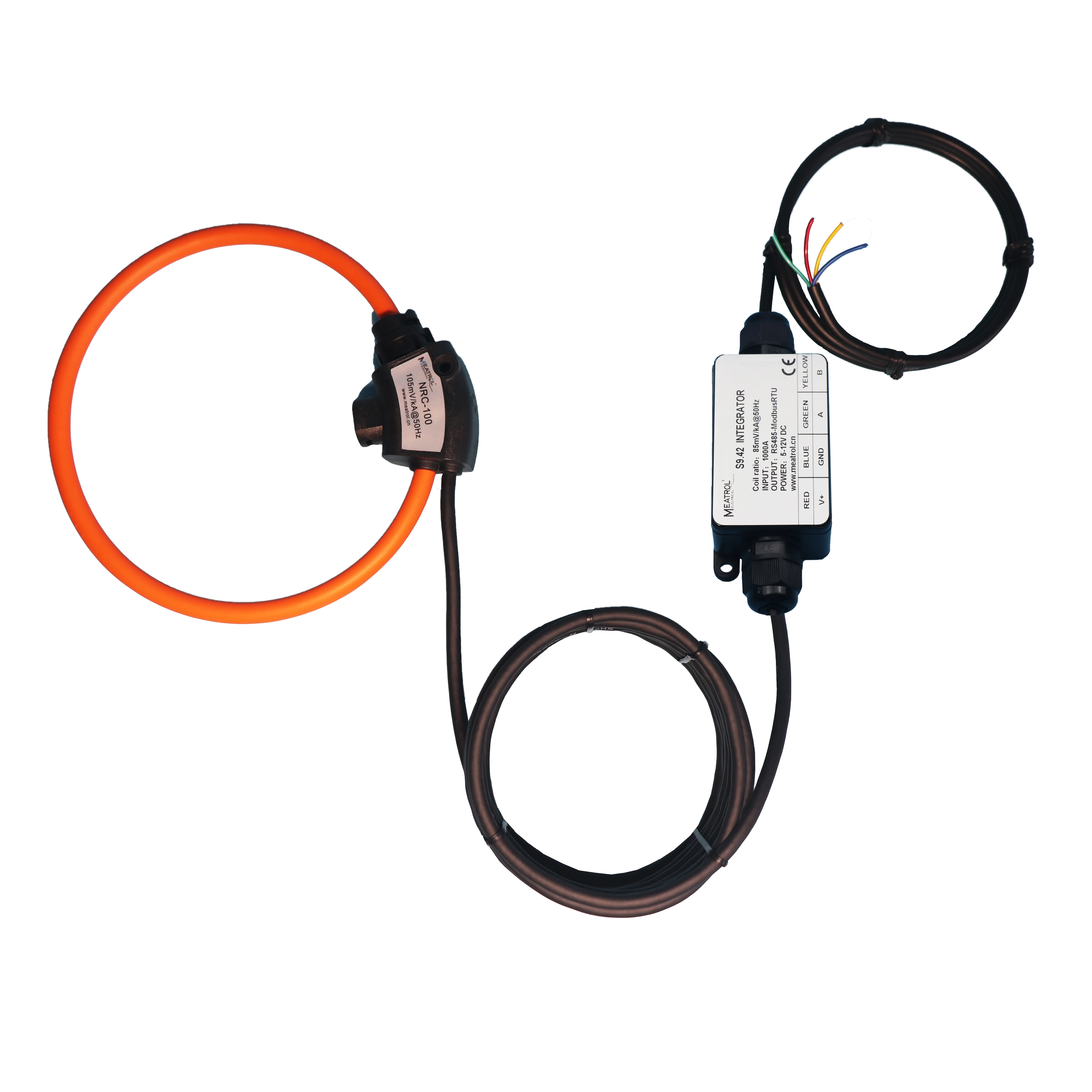 Modbus RTU RS485 Promotion Current Transducer Flexible clamp sensor Rogowski Coil Sensor