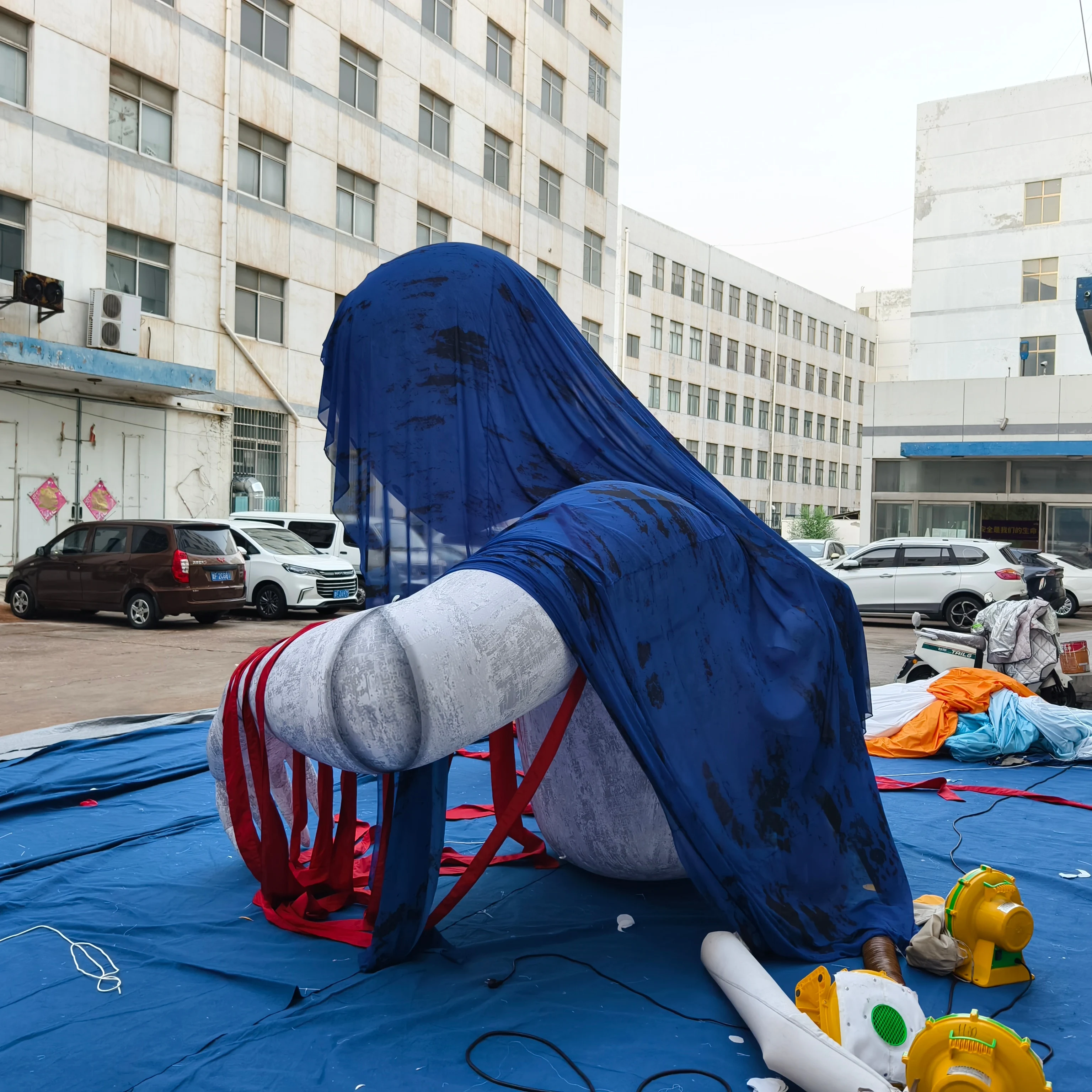 Professional Large Inflatable Horror Ghost Prop, Premium Advertising Inflatable for Commercial Exhibition & Promotion