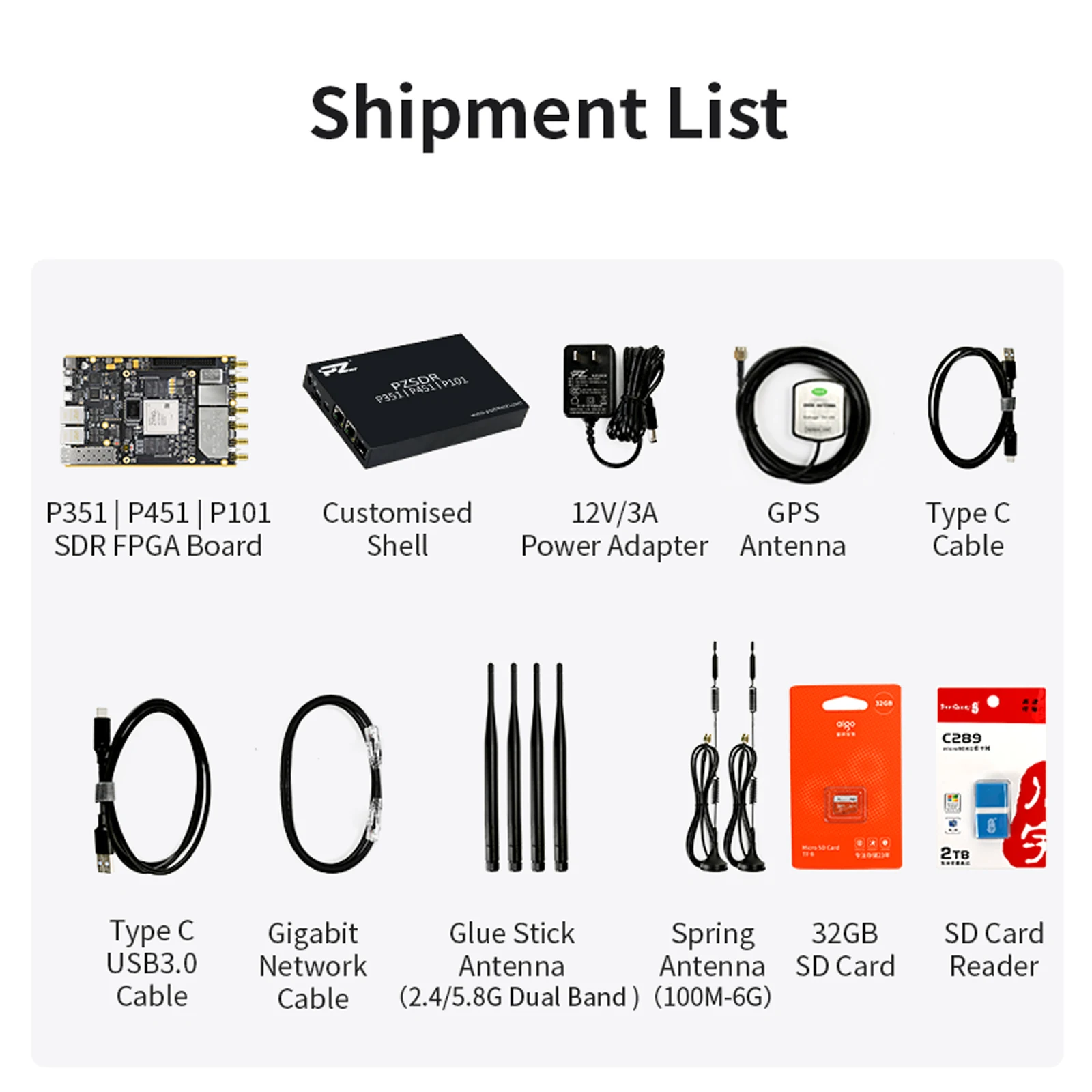 PZSDR Pluto Openwifi Development Board with XC7Z100 ZYNQ7100 Soc