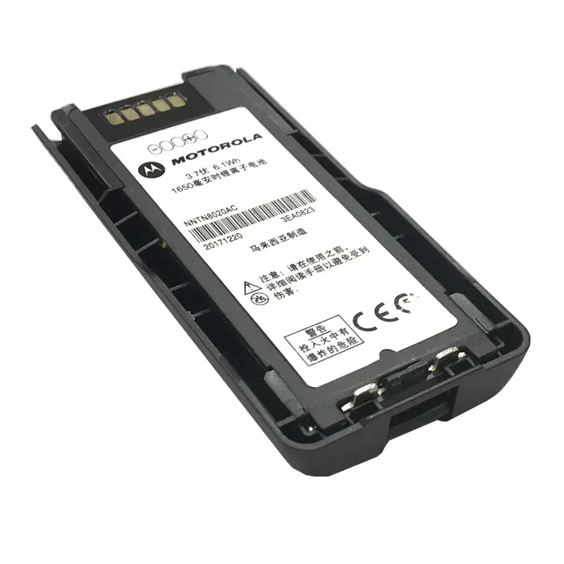 Standard Is Applicable to Capacity Lithium Ion Battery 1650 Mah Nntn8020 Mtp3000 Mtp3150 / Mtp3100 / Mtp3250 / Mtp3200 Radio