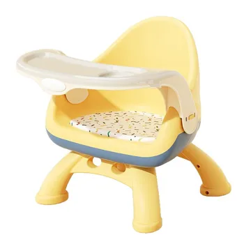 Wholesale Baby Booster Seat Multi Function Portable Toddler Booster Seat Chair for Dining Table Eating with Tray and Seat Belt