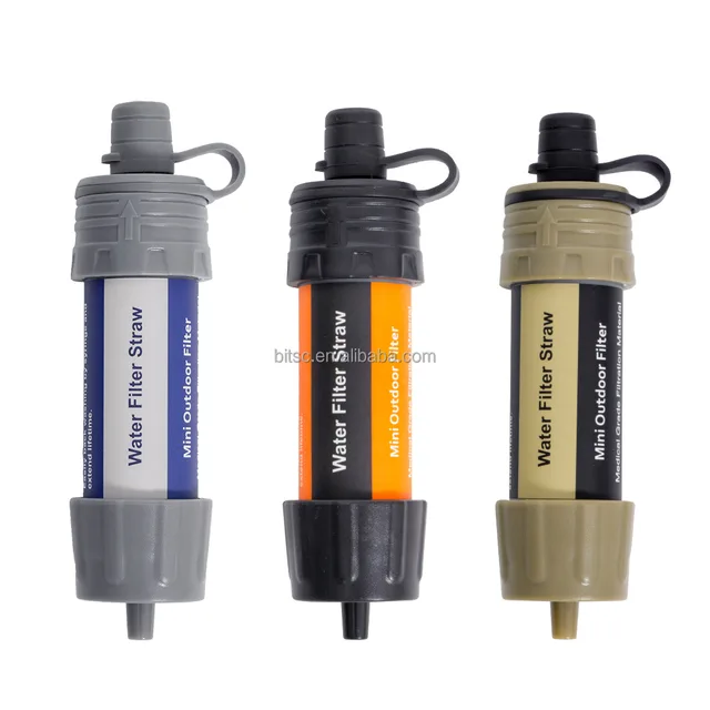 Sawyer Portable Water Purifier 2025 Model Life Straw Water Filtration System for Camping & Hiking & Emergency Situations