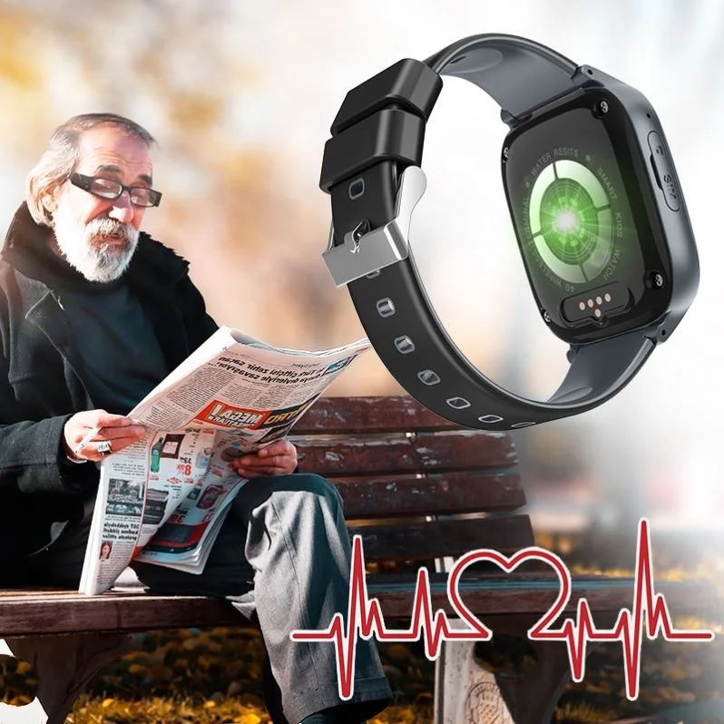 Fall Detection Smart Watch With Sos 4G D32 Smartwatch For Elderly
