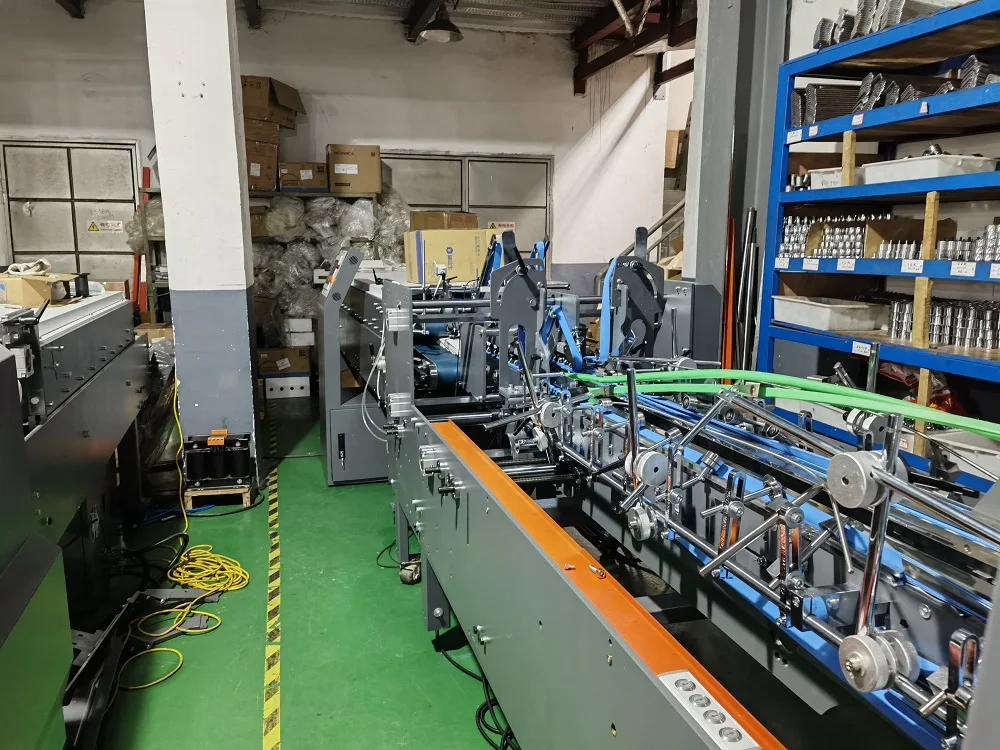 product zh 900xc modular multifunction fully automatic 4 and 6 corner box folder gluer machine-22