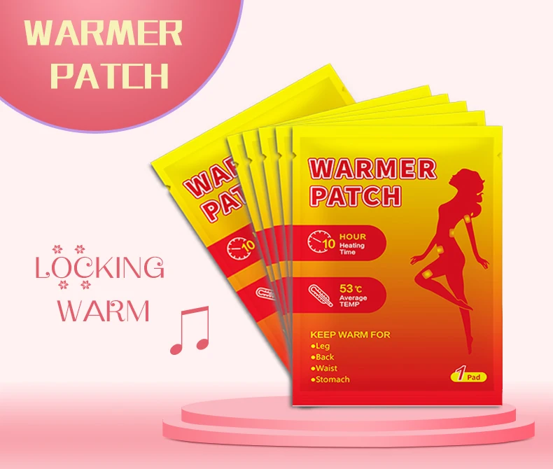 Health Products for Women Body Comfort Heat Pack Menstrual Pain Relief Warm Patch disposable thermal warming patch