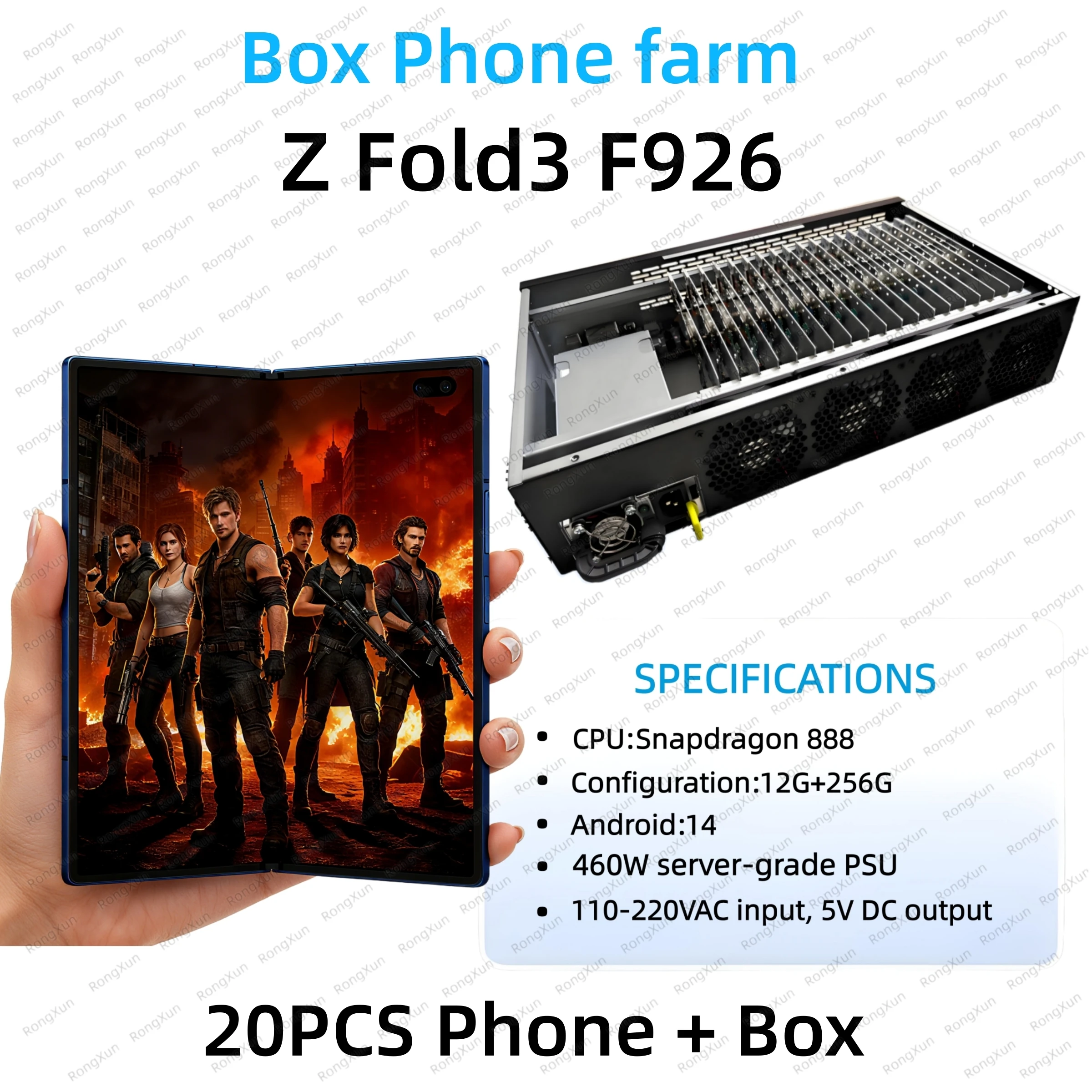 Phone Farm Box - 20PCS Mobile Phone Farming Equipment