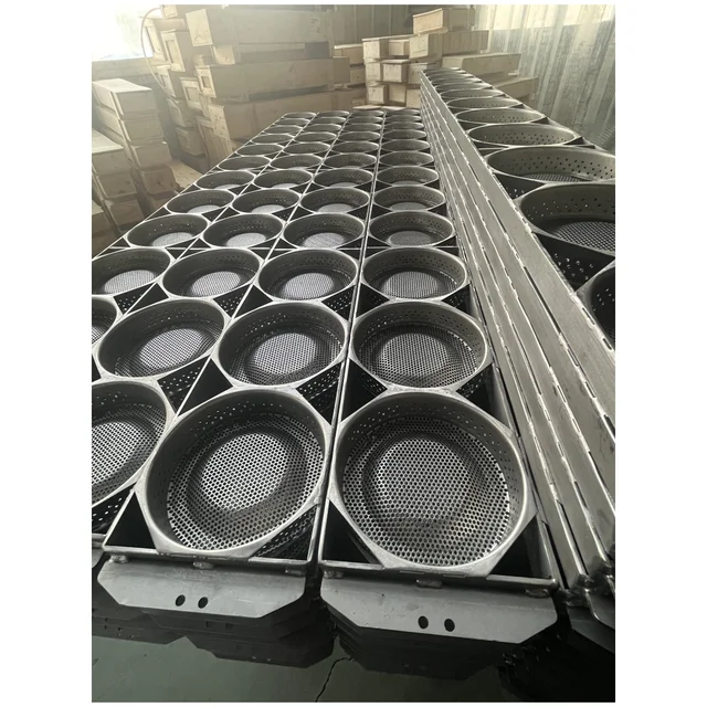Stainless Steel Long Lifetime Punching Mold Fry Basket for Frying Instant Noodle Machine 5