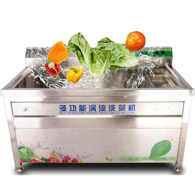Bubble Washer for Washing Leafy Vegetable Fruit Broccoli Mushroom Ozone Vegetable Washing  Machine