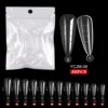 60pcs extension glue nail mold 08