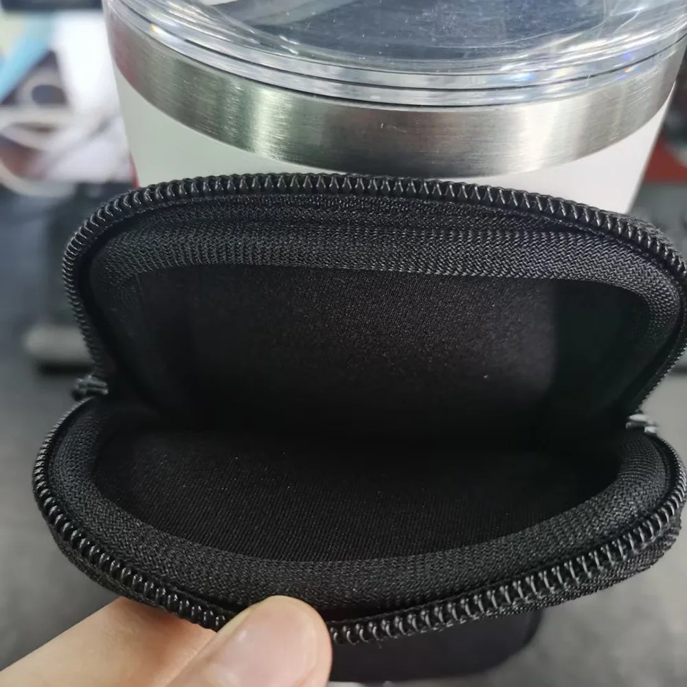 Новый неопреновый портативный бумажник с леопардовым принтом, 40 унций