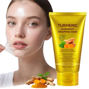Organic Turmeric Collagen Jelly Mask for Sensitive and Oily Skin Kojic Acid Serum Face Mask for Dry Skin Skin Care Products