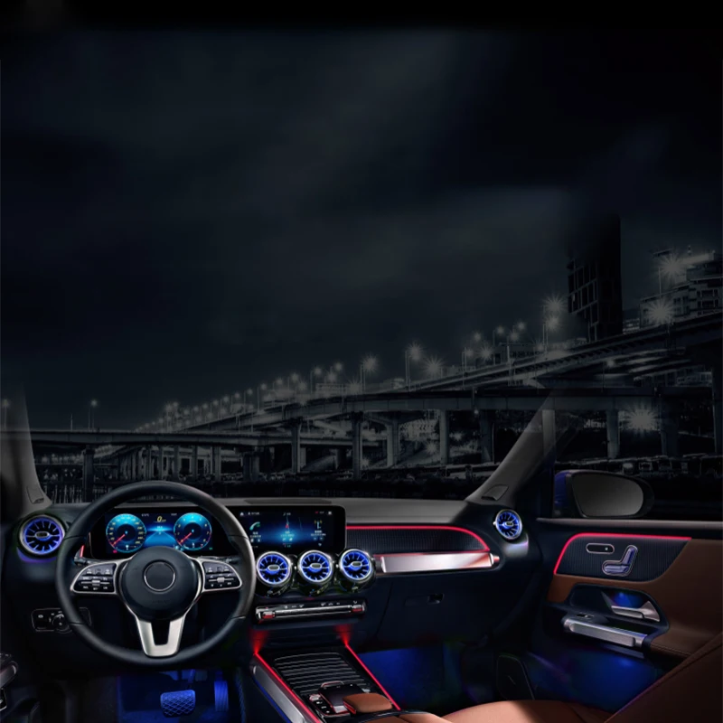 メルセデス・ベンツ 2020 GLB-Class 180 200用 64色 LEDアンビエントライト