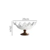 Ciotola Bianca - 29 cm di Profondità con Stelo Alto