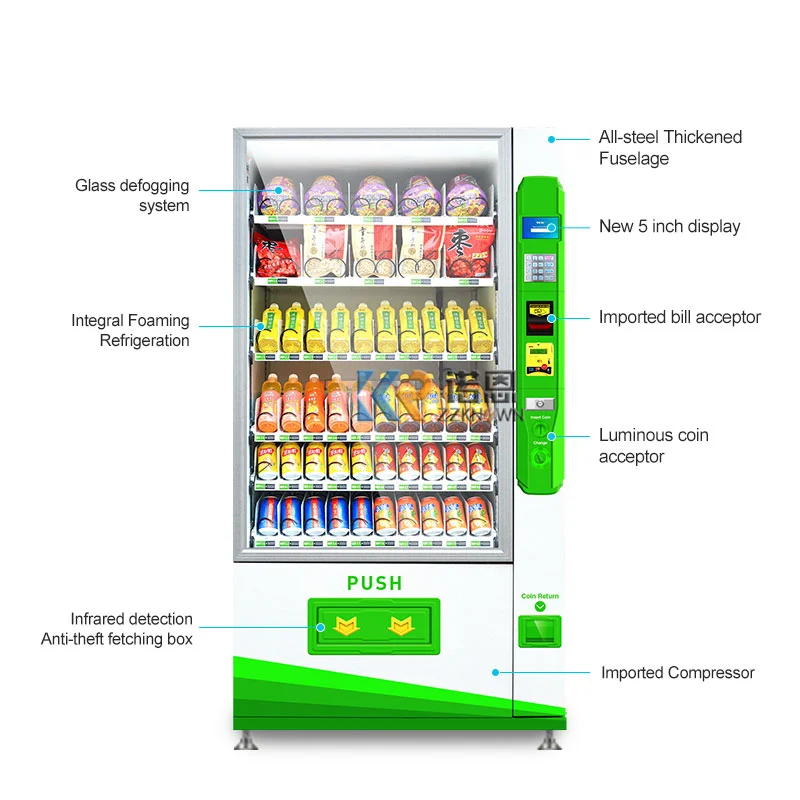 Vending machine distributor for smart mini vending machines