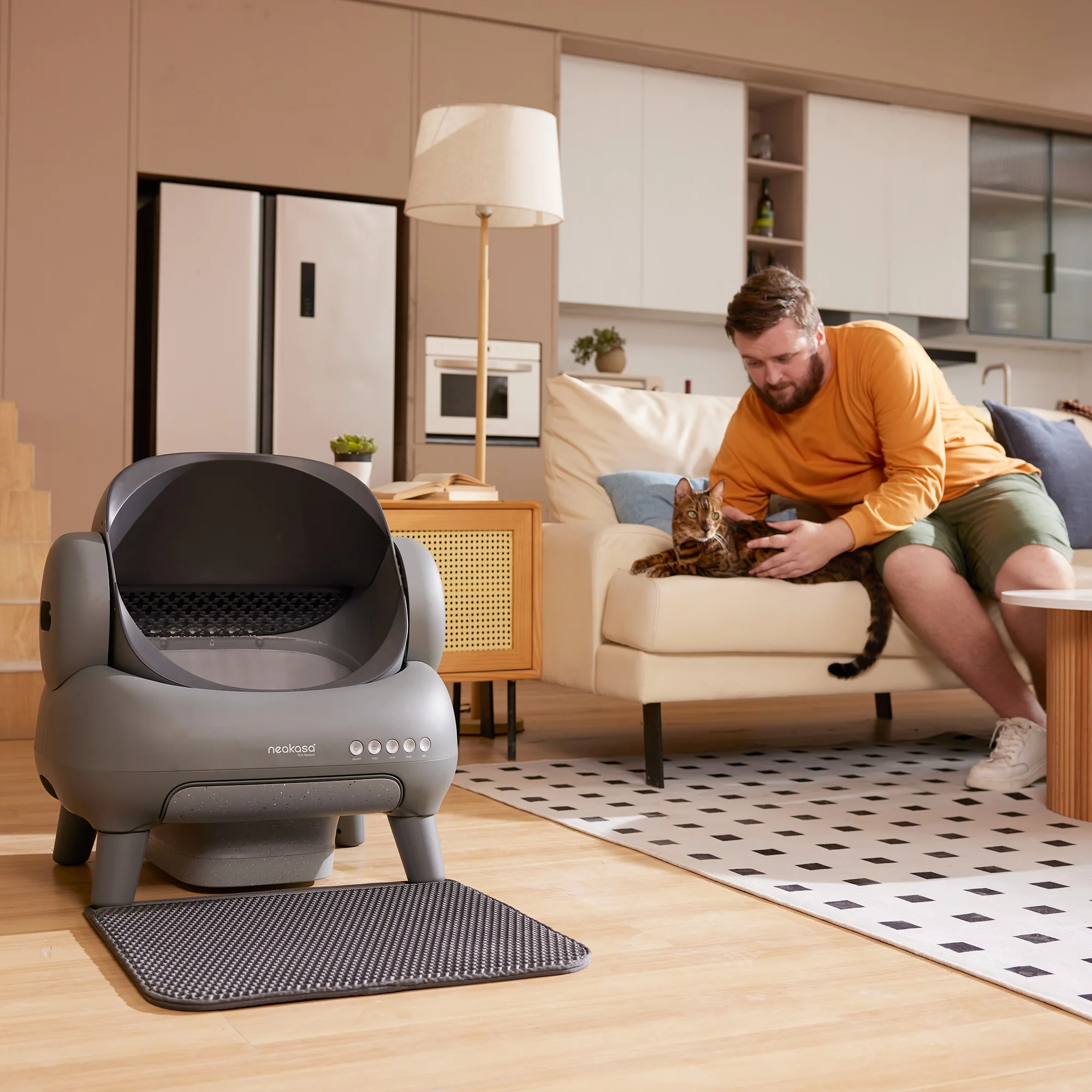 Neakasa Official Cat Accessories Litter Box Self-cleaning Automatic Sandboxes For Large Cats