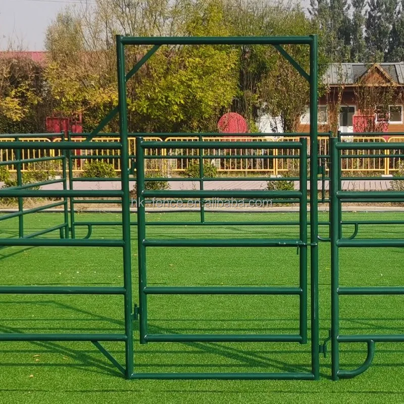 Custom Any Size Portable Corral Panels to Be Used for Horse Sheep Goat Temporary Stalls Horse Corral Panels